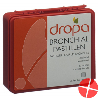 Dropa Bronchialpastillen Zuckerfrei Neue Form 36 Stück