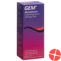Gem Mucolyticum Sirup Flasche 200ml