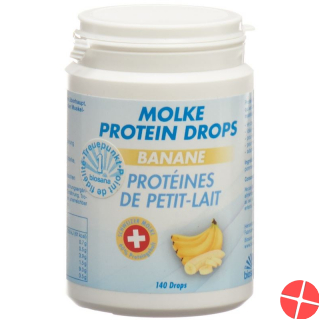 Biosana Molke Protein Drops Banane 140 Stück