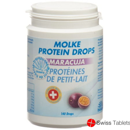 Biosana Molke Protein Drops Maracuja 140 Stück buy online