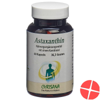 Chrisana Astaxanthin Kapseln Dose 60 Stück Chrisana Astaxanthin Kapseln Dose 60 Stück