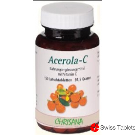 Chrisana Acerola C Lutschtabletten Dose 150 Stück buy online