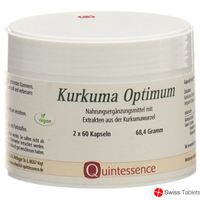 Chrisana Kurkuma Optimum Kapseln 2x 60 Stück buy online
