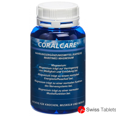 Coralcare Magnesium Kapseln 500mg Dose 120 Stück buy online