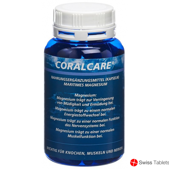 Coralcare Magnesium Kapseln 500mg Dose 120 Stück buy online