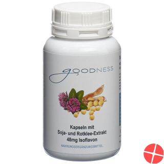 Goodness Soja-rotklee-isaflavon Kapseln 440mg 90 Stück