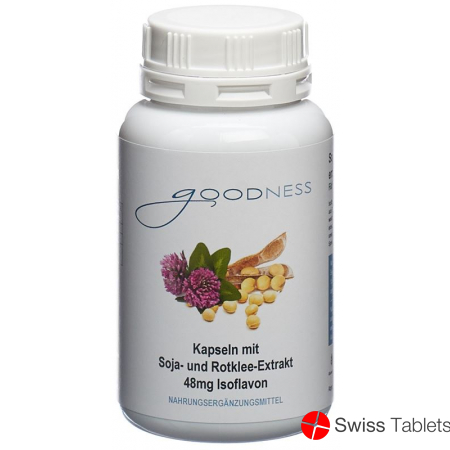 Goodness Soja-rotklee-isaflavon Kapseln 440mg 90 Stück buy online