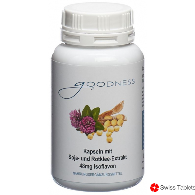 Goodness Soja-rotklee-isaflavon Kapseln 440mg 90 Stück buy online