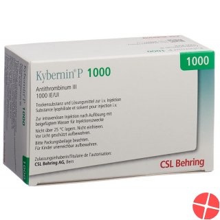 Kybernin P Trockensubstanz 1000 Ie C Solv Flasche