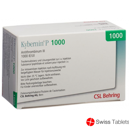 Kybernin P Trockensubstanz 1000 Ie C Solv Flasche buy online