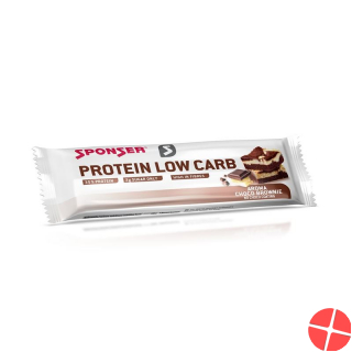 Sponser Protein Low Carb Bar Disp Choc Brown 25 Stück Sponser Protein Low Carb Bar Disp Choc Brown 25 Stück