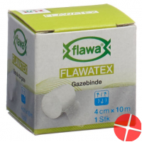 Flawa Flawatex gauze bandage inelastic 4cmx10m Flawa Flawatex gauze bandage inelastic 4cmx10m