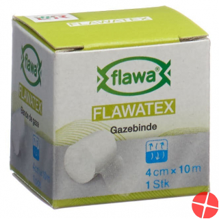 Flawa Flawatex gauze bandage inelastic 4cmx10m
