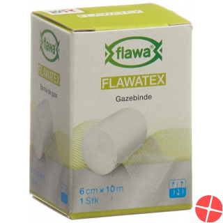 Flawa Flawatex gauze bandage 6cmx10m Inelastic
