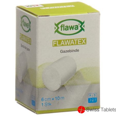 Flawa Flawatex gauze bandage 6cmx10m Inelastic buy online