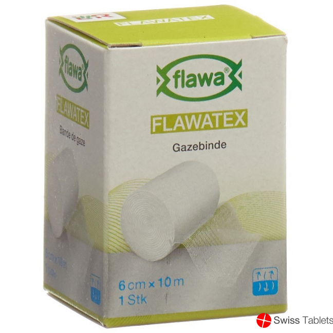 Flawa Flawatex gauze bandage 6cmx10m Inelastic buy online