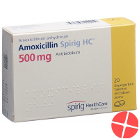 Amoxicillin Spirig HC Disp Tabletten 500mg 20 Stück