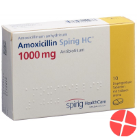 Amoxicillin Spirig HC Disp Tabletten 1000mg 10 Stück
