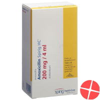 Amoxicillin Spirig HC 200mg/4ml Pulver Suspension 100ml