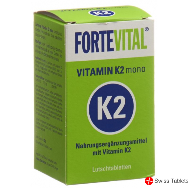 Fortevital Vitamin K2 Mono Lutschtabletten Dose 60 Stück buy online