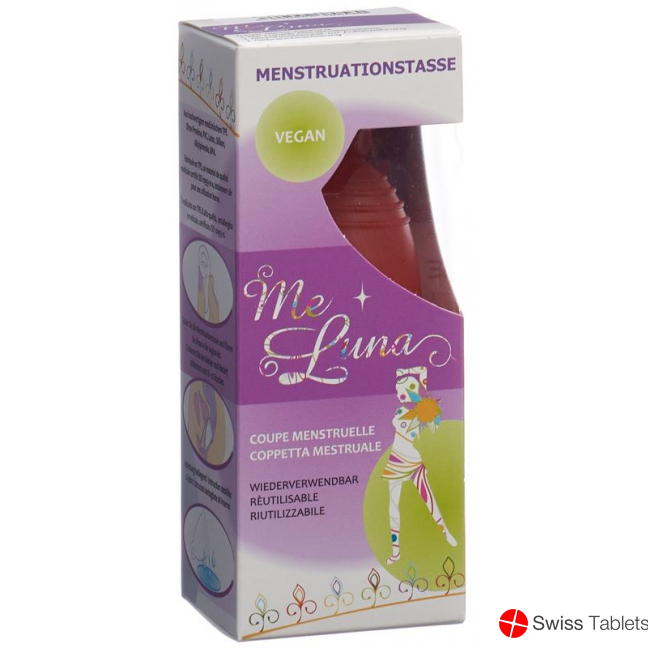 Me Luna Menstrual Cup Classic S Ball Red buy online