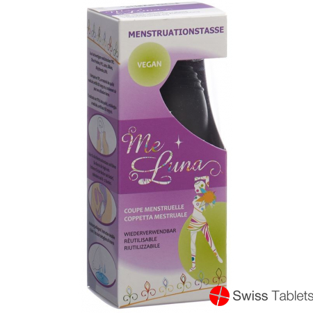 Me Luna Menstrual Cup Classic M Ball Black buy online