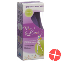 Me Luna menstrual cup Classic L ball purple