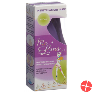 Me Luna menstrual cup Classic L ball purple