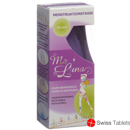 Me Luna menstrual cup Classic L ball purple buy online