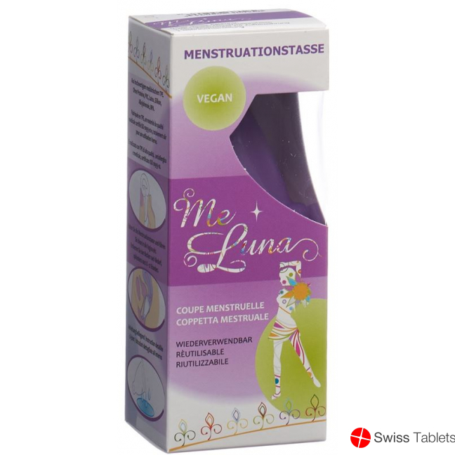 Me Luna Menstruationstasse Classic XL Kugel Viol buy online