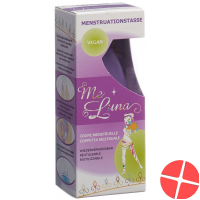 Me Luna Menstrual Cup Classic L Ring Purple