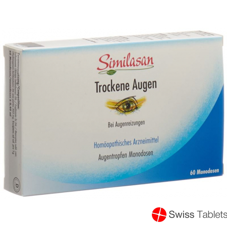 Similasan Trockene Augen Monodosen 60x 0.4ml buy online