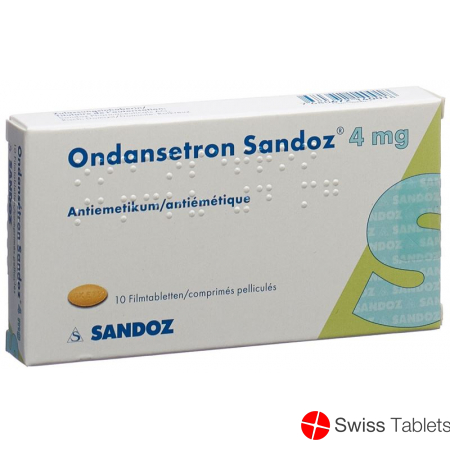 Ondansetron Sandoz Filmtabletten 4mg 10 Stück buy online