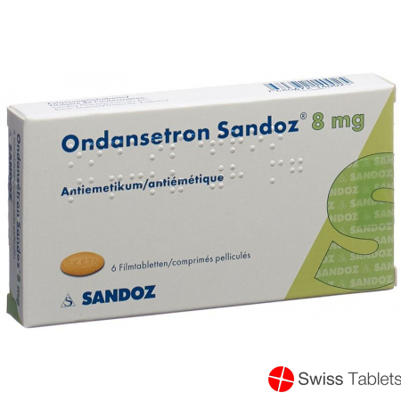 Ondansetron Sandoz Filmtabletten 8mg 6 Stück buy online