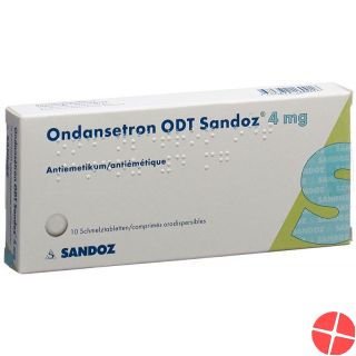Ondansetron Odt Sandoz Schmelztabletten 4mg 10 Stück