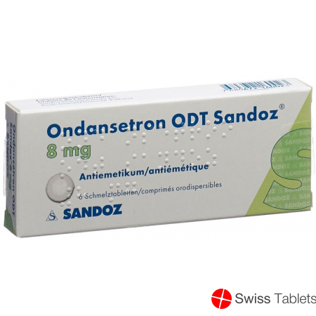 Ondansetron Odt Sandoz Schmelztabletten 8mg 6 Stück buy online