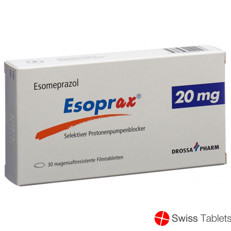 Esoprax Filmtabletten 20mg 30 Stück buy online