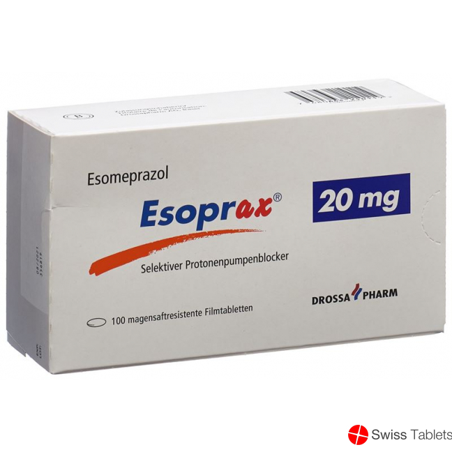 Esoprax Filmtabletten 20mg 100 Stück buy online