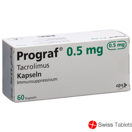 Prograf (pi) Kapseln 0.5mg 60 Stück buy online