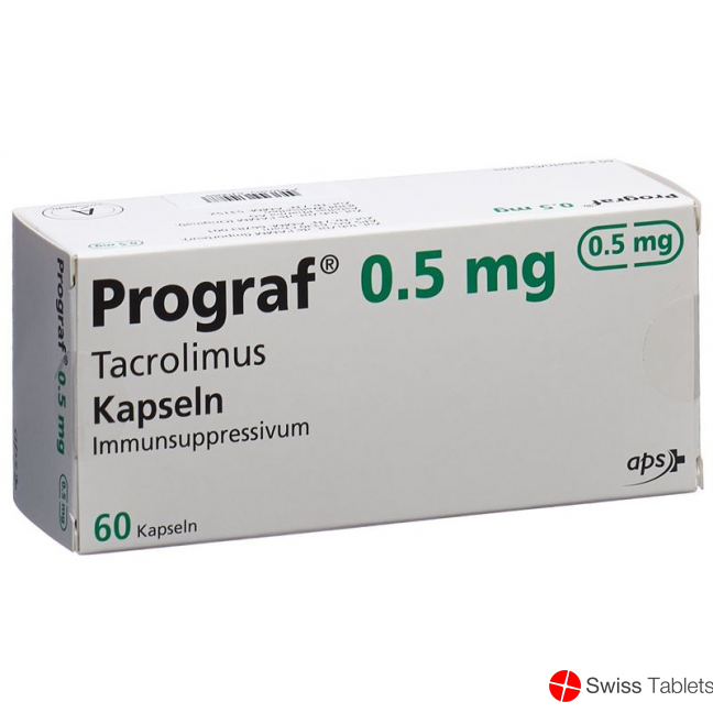Prograf (pi) Kapseln 0.5mg 60 Stück buy online