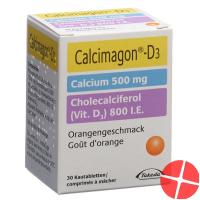 Calcimagon D3 500/800 Orange (o Aspar) Dose 30 Stück
