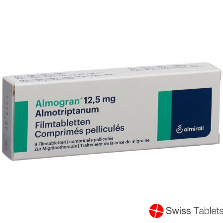 Almogran Filmtabletten 12.5mg 9 Stück buy online