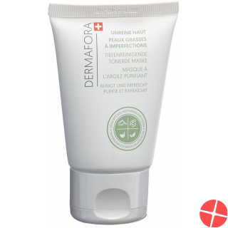 Dermafora Tiefenreinigende Tonerde Maske Tube 50ml Dermafora Tiefenreinigende Tonerde Maske Tube 50ml