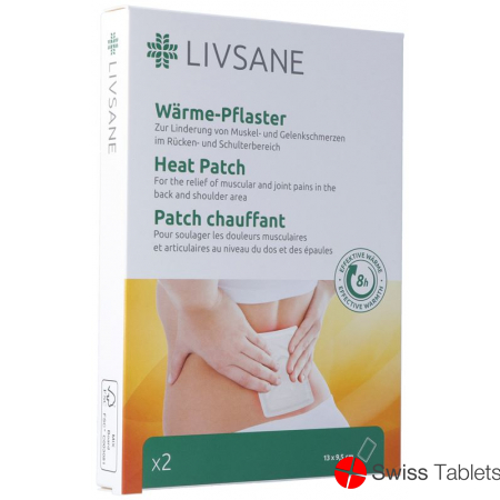 Livsane Wärmepflaster 2 Stück buy online