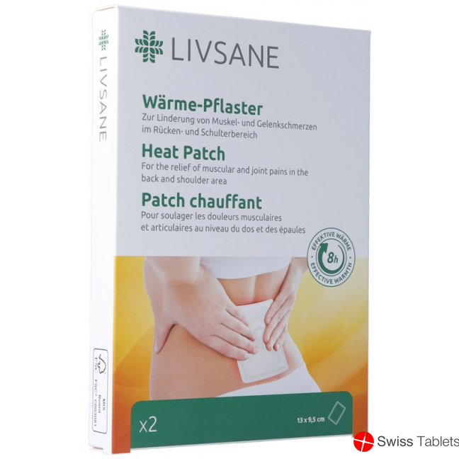 Livsane Wärmepflaster 2 Stück buy online