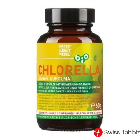 Naturkraftwerke Chlorella Gi 200mg Pressl 300 Stück buy online