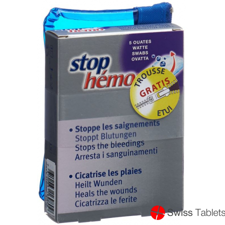Stop Hemo Watte + Etui Geschenkt Beutel 5 Stück buy online