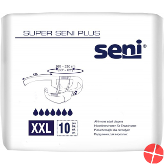 Super Seni Plus Inkontinenzslips XXL 10 Stück