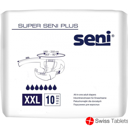 Super Seni Plus Inkontinenzslips XXL 10 Stück buy online