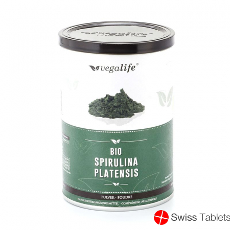 Vegalife Spirulina Pulver (neu) Dose 175g buy online
